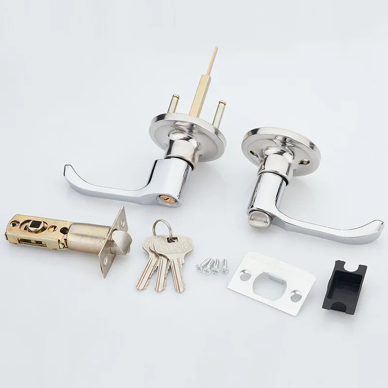 DecorBites™ Indoor Kitchen Bathroom Door Handle Lock Kit ZP7101617