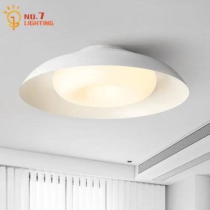 DecorBites™ Cream Wind Ceiling Light Indoor LED Minimalist Modern Lamp for Home Decor