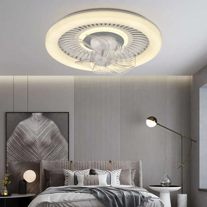 DecorBites™ 360 Rotating Air Supply LED Ceiling Fan with Quiet DC Motor.