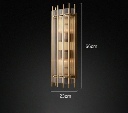 DecorBites™ Gold Double Layer Ring Crystal Pendant Light for Bedroom Dining Living Room