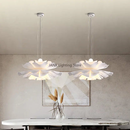 DecorBites™ Acrylic Flower Chandelier LED Pendant Light for Dining and Bedroom Decor