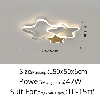 DecorBites™ LED Chandeliers Modern Indoor Lighting Dimmable Luster Fixture for Home Decor