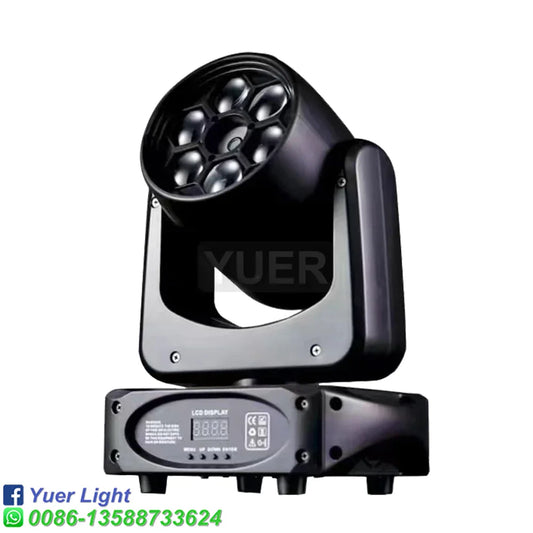 DecorBites™ Bee Eye Laser Moving Head Beam Lights | LED Stage Lighting Disco DJ Bar