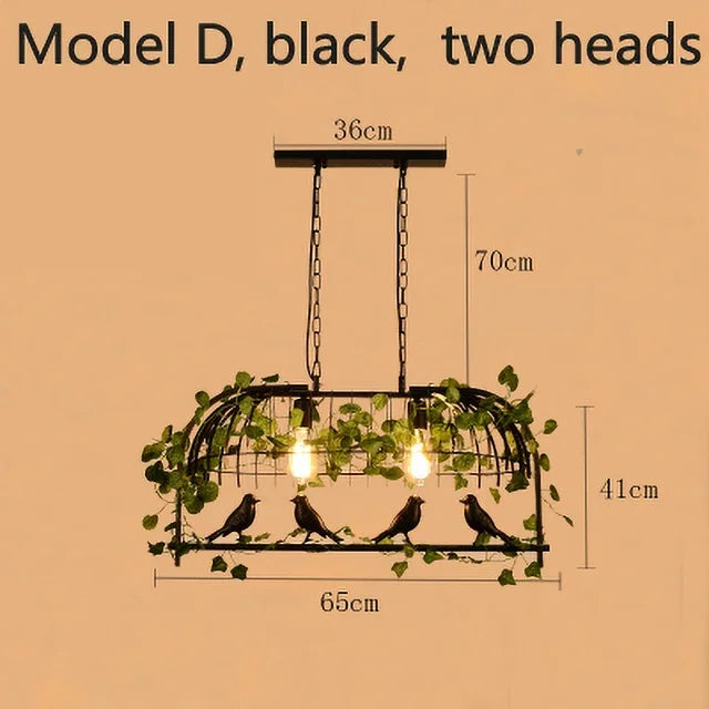 DecorBites™ Birdcage Pendant Lights: Elegant Decoration for Restaurants, Bars, and Living Rooms