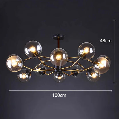 DecorBites™ LED Pendant Light Chandeliers for Modern Home Decor & Dining Room Lighting