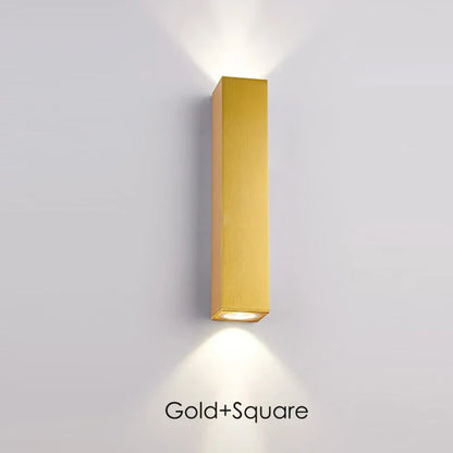 DecorBites™ Gold LED Wall Lamp 96V 220V IP67 Waterproof Outdoor Sconce Light