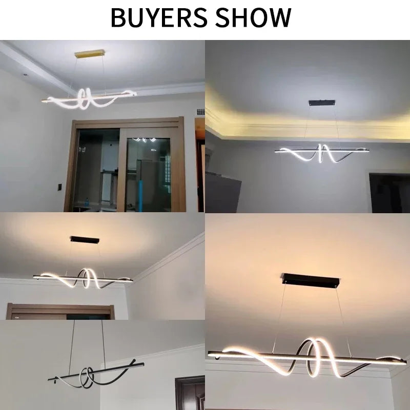Decorbites™ Lámpara colgante LED de isla de cocina para área de comedor