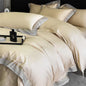 Decobites Luxury Embroidery Bedding Set - Premium Duvet Cover, Bedspread, Pillowcases