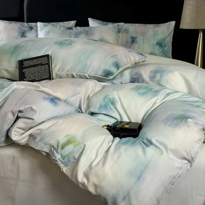 طقم أغطية سرير قطني DecorBites™ بمقاس فردي ومقاس مزدوج