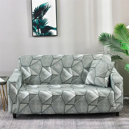 Decobites Solid Stretch Sofa Cover Slipcover Spandex Couch Protector Decoration