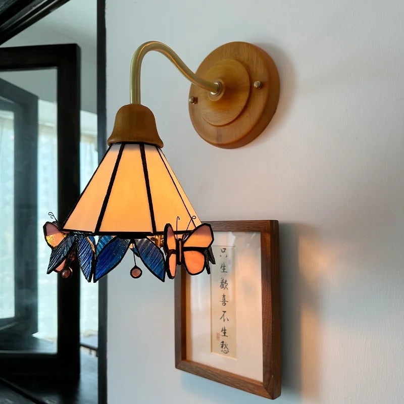 DecorBites™ Glass LED Wall Sconce Lamp Colorful Living Room Bedroom Mirror Stair Light