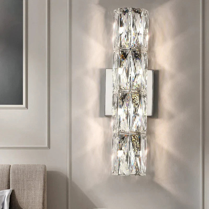 Lámpara de pared LED de cristal K9 Decorbites™: Apliques nórdicos de lujo moderno para la iluminación del hogar