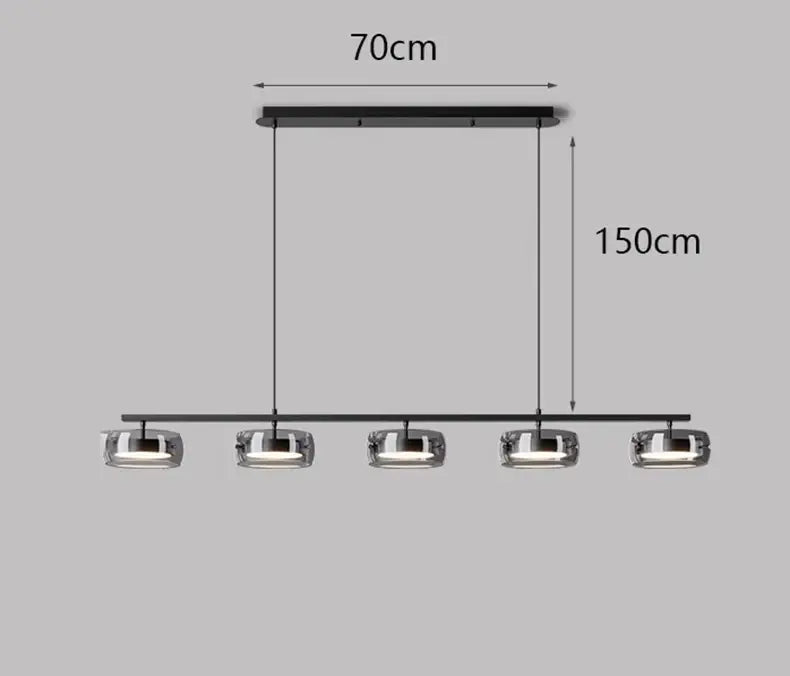 DecorBites™ Nordic Pendant Light for Dining and Living Rooms