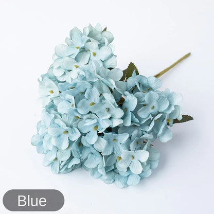 DecorBites™ Hydrangea Branch Decor - High Quality Artificial Silk Flowers for Home Wedding Party
