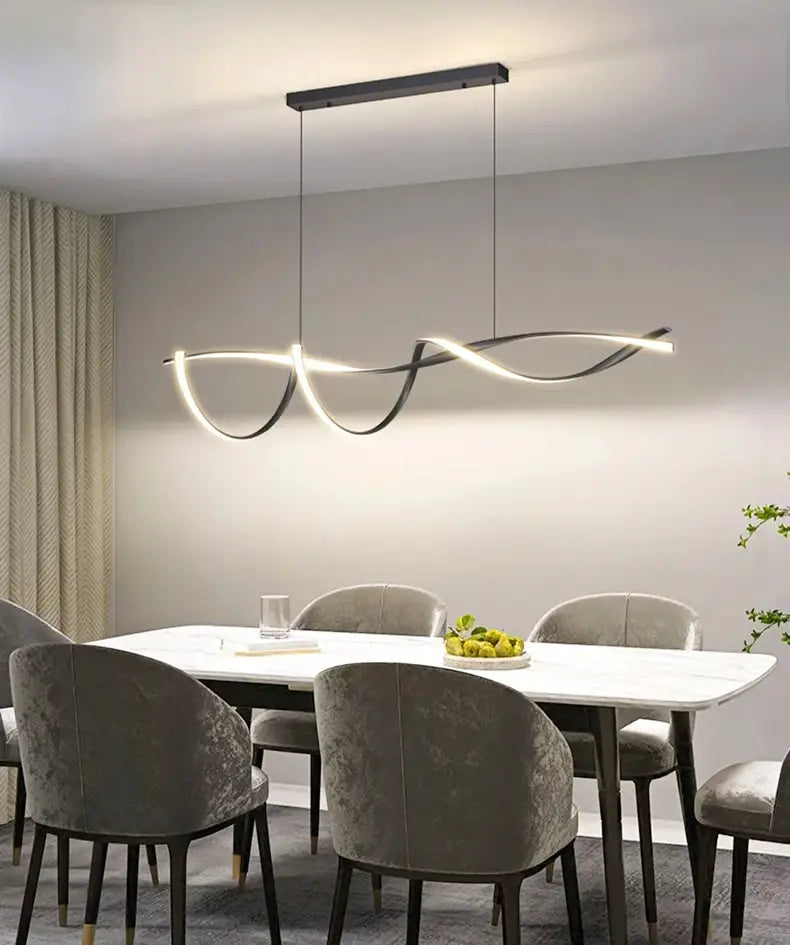DecorBites™ Glass Pendant Lights with LED for Modern Home Decor