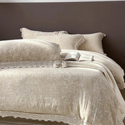 Juego de Ropa de Cama Jacquard Lace Princess™ Decorbites - 4 Piezas