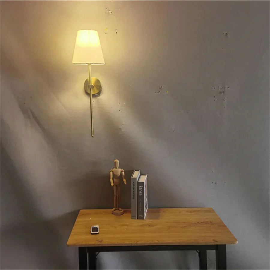 DecorBites™ LED Wall Sconce with USB Rechargeable Battery - Modern Bedroom and Bathroom Lighting