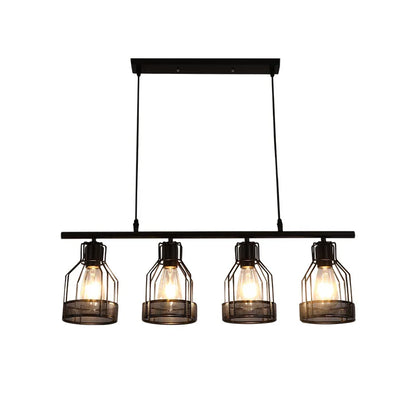 DecorBites™ Industrial Loft Chandelier for Living Room Bedroom Coffee Shop Dining Area