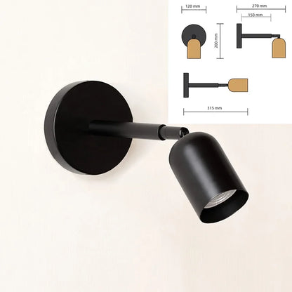 DecorBites™ مصباح حائط LED GU10 قابل للتعديل لغرفة المعيشة وغرفة النوم