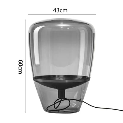 DecorBites™ Glass Table Lamps Indoor Bedside Lamp for Living Room LED Lighting