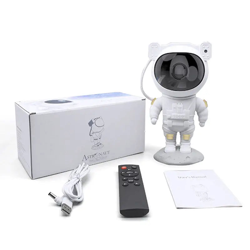 DecorBites™ Astronaut Star Night Light Projector for Kids Bedroom - Starry Galaxy Projection Toy