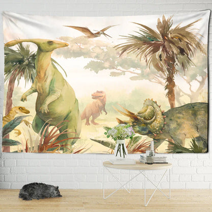 Decobites Dinosaur Tapestry Wall Hanging for Boy Room Decor