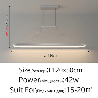 DecorBites™ LED Chandelier Pendant Light for Kitchen Bedroom Dining Living Room