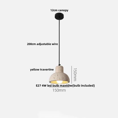 DecorBites™ Cave Stone LED Pendant Lamp - Nordic Modern Hanging Light