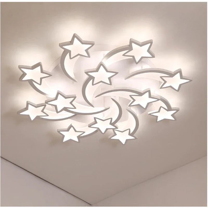 Acrylic Remote Chandelier