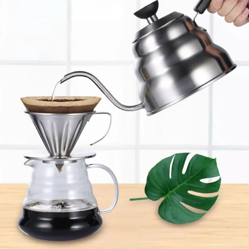 DecorBites™ Gooseneck Coffee Kettle with Temperature Control
