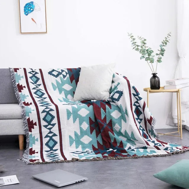 DecorBites™ Dustproof Butterfly Carp Pattern Sofa Blanket