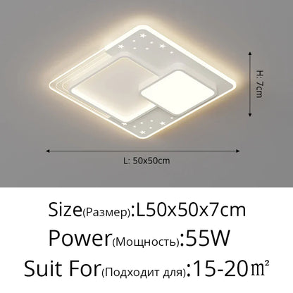 DecorBites™ LED Chandelier: Modern Living Room Bedroom Dining Room Kitchen Lighting