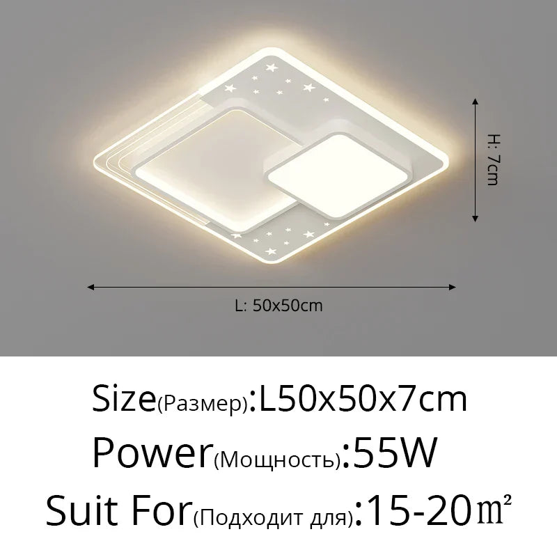 Decorbites™ Lámpara de Araña LED: Iluminación Moderna para Sala de Estar, Dormitorio, Comedor y Cocina