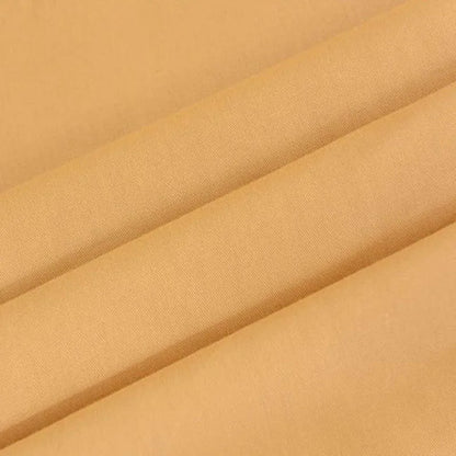 DecorBites™ Cotton Fitted Sheet: Soft & Durable, Queen/King Size, Elastic Band, Skin-Friendly
