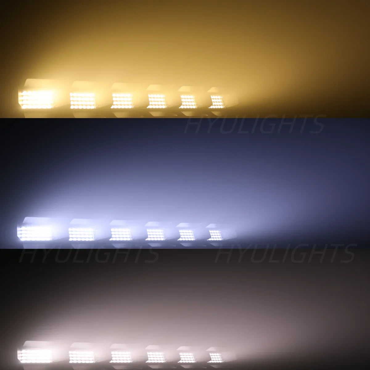 DecorBites™ LED Wall Wash Flood Light with Barn Doors for Disco Decoration in Cold & Warm White