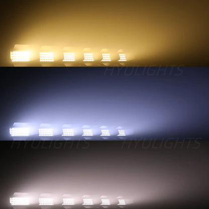 DecorBites™ LED Wall Wash Flood Light with Barn Doors for Disco Decoration in Cold & Warm White