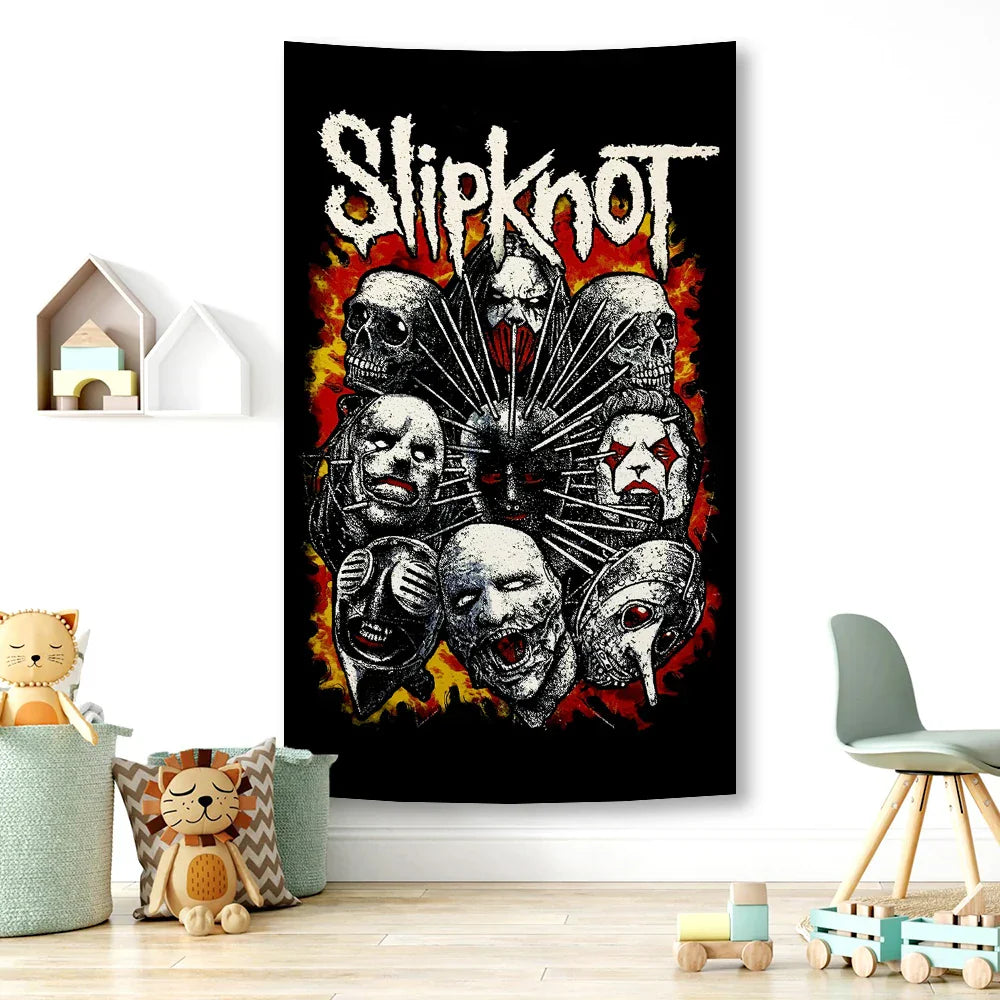 Polyester Music Tapestry Art