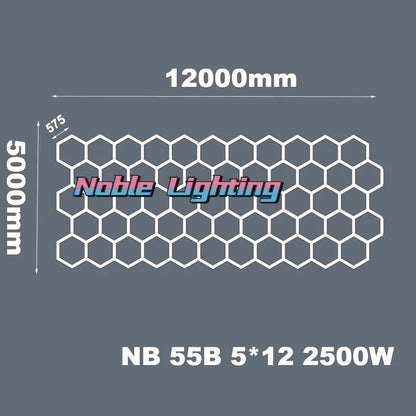 DecorBites™ Hexagon LED Ceiling Light: High-Performance, Best-Selling, Honeycomb Design