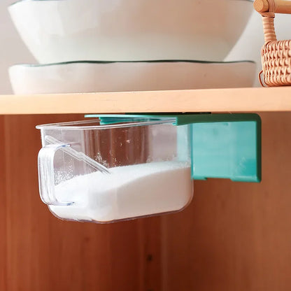 DecorBites™ Kitchen Spice Rack Organizer Set with Seasoning Containers and Spoons