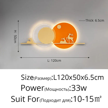 DecorBites™ LED Wall Lamps: Modern Bedroom & Living Room Decor, Simple & Stylish Lighting