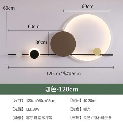 DecorBites™ LED Wall Sconce Modern Atmosphere Lighting Fixture for Home Decor