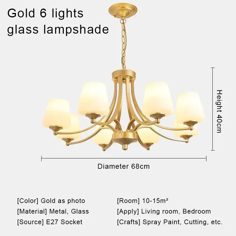 Lámparas de techo tipo araña de cristal DecorBites™ para espacios de vida modernos