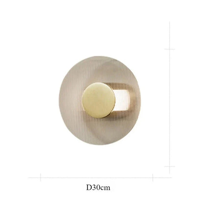 DecorBites™ Elegant Glass Wall Lamp for Bedroom, Living Room - Retro Designer Luxury Lighting