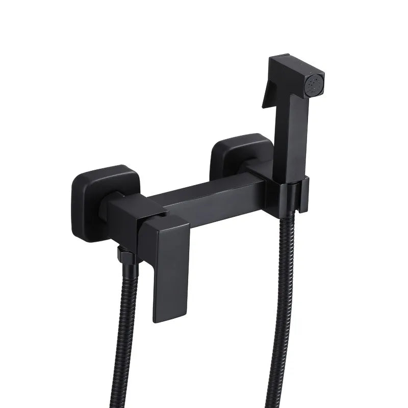 DecorBites™ Brass Bidet Spray Gun Set for Hot/Cold Water - Bathroom Accessory