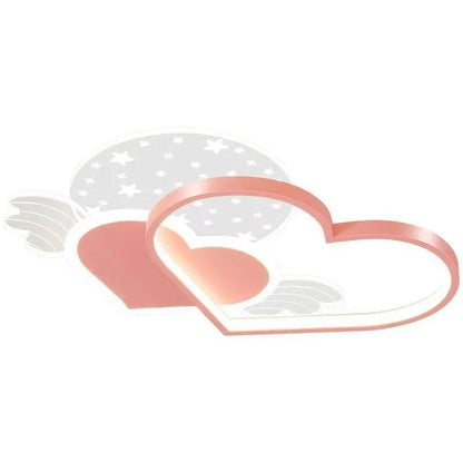 DecorBites™ Love Ceiling Lamp: Modern Adjustable LED Chandelier for Boys & Girls Room