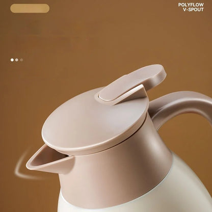 DecorBites™ Large 48-Hour Cold Bottle 2000ML Thermal Pot Hot Water Coffee Teapot