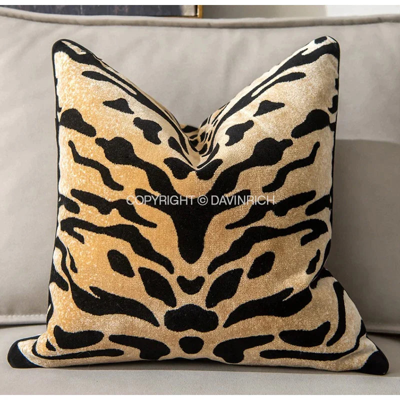 DecorBites™ Leopard Cheetah Print Pillow Covers Modern Accent Cushion Case Home Decor