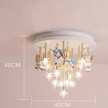 DecorBites™ Anime Animal Ceiling Light for Kids' Room Decor