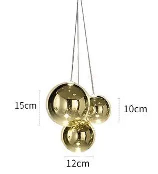 ثريا ديكوربايتس™ الزجاجية LED المعلقة للمساحات الحديثة