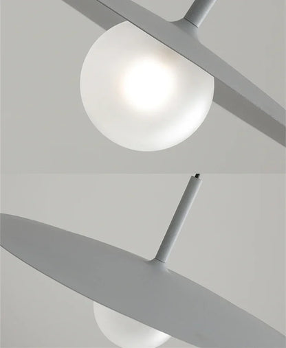 DecorBites™ Flying Saucer Iron Chandelier for Bar Living Room Restaurant Café